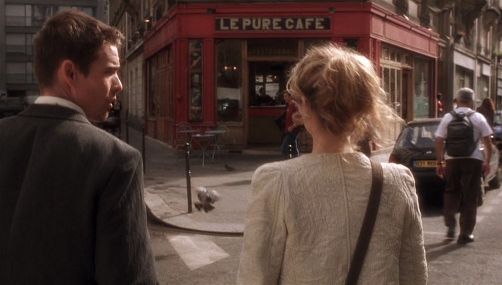 Paris street scene from Before Sunset